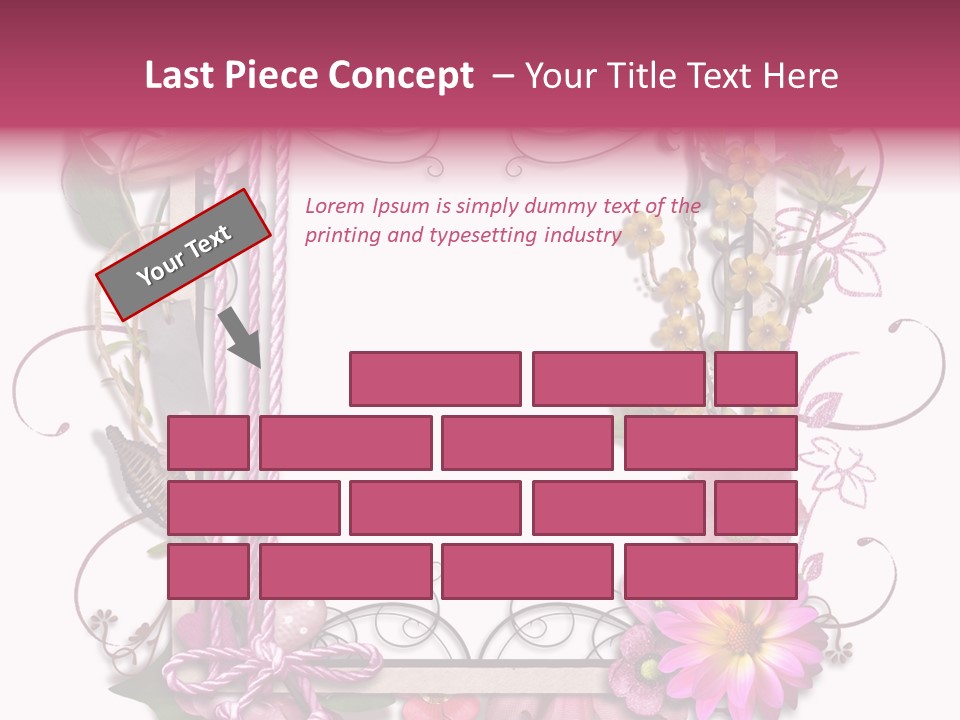 Scrapbooking Erinnerung Fotoalbum PowerPoint Template