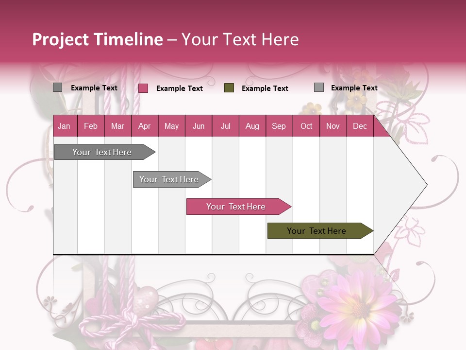 Scrapbooking Erinnerung Fotoalbum PowerPoint Template