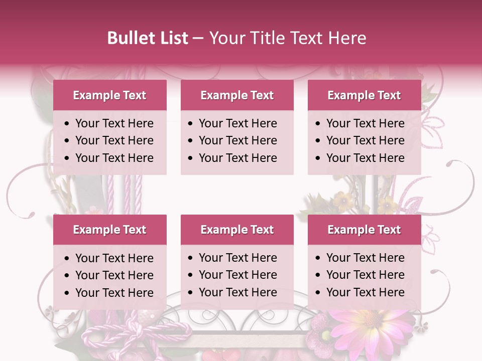 Scrapbooking Erinnerung Fotoalbum PowerPoint Template