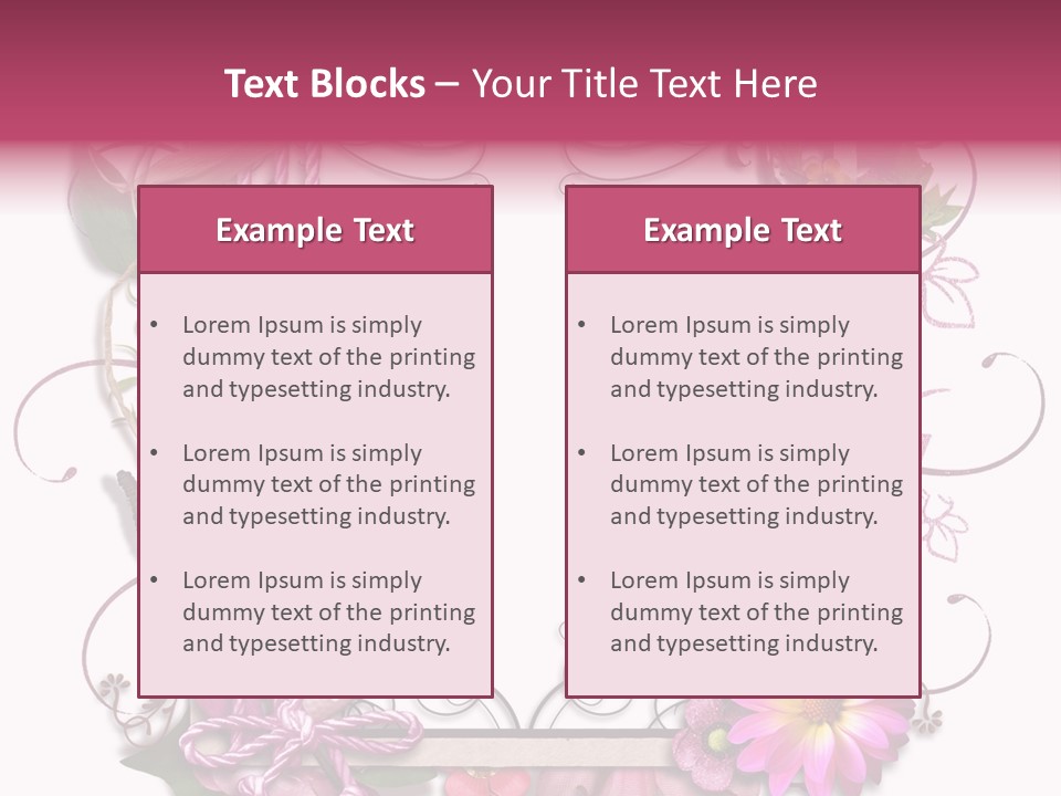 Scrapbooking Erinnerung Fotoalbum PowerPoint Template