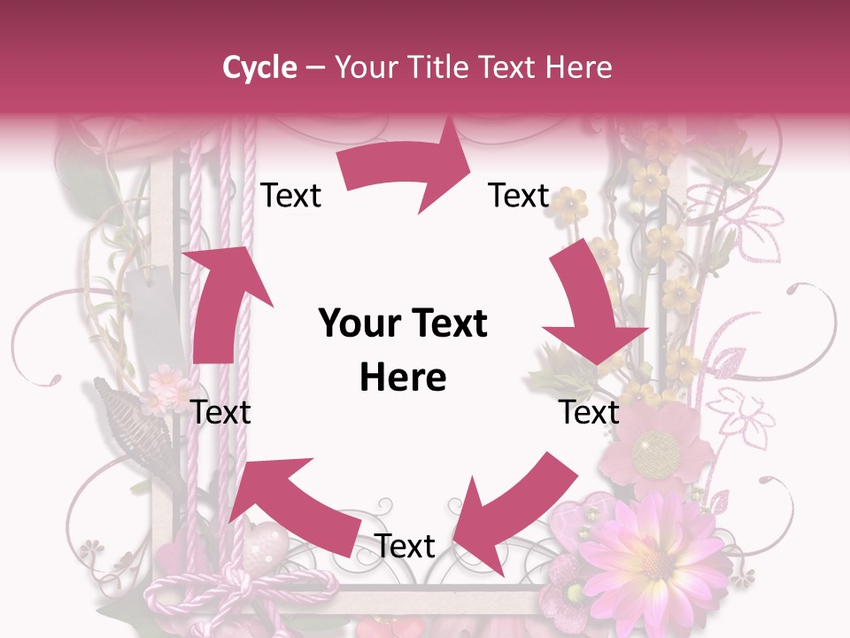 Scrapbooking Erinnerung Fotoalbum PowerPoint Template