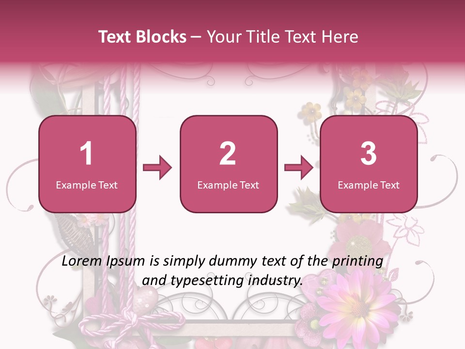 Scrapbooking Erinnerung Fotoalbum PowerPoint Template