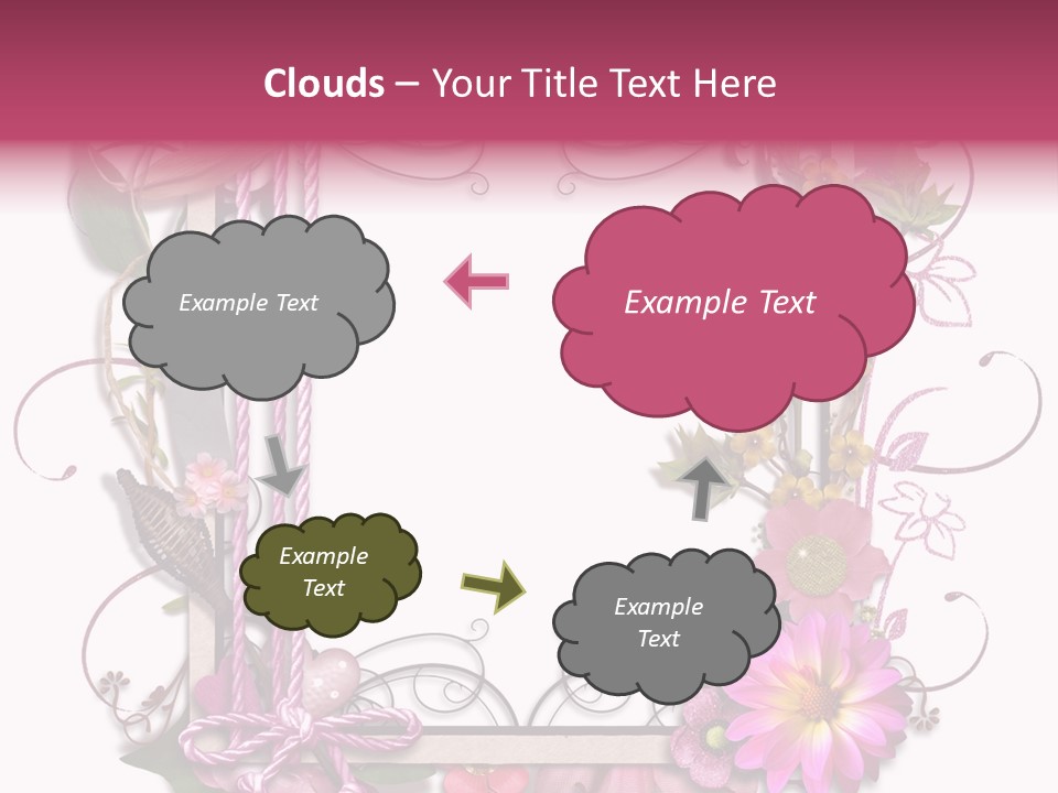 Scrapbooking Erinnerung Fotoalbum PowerPoint Template