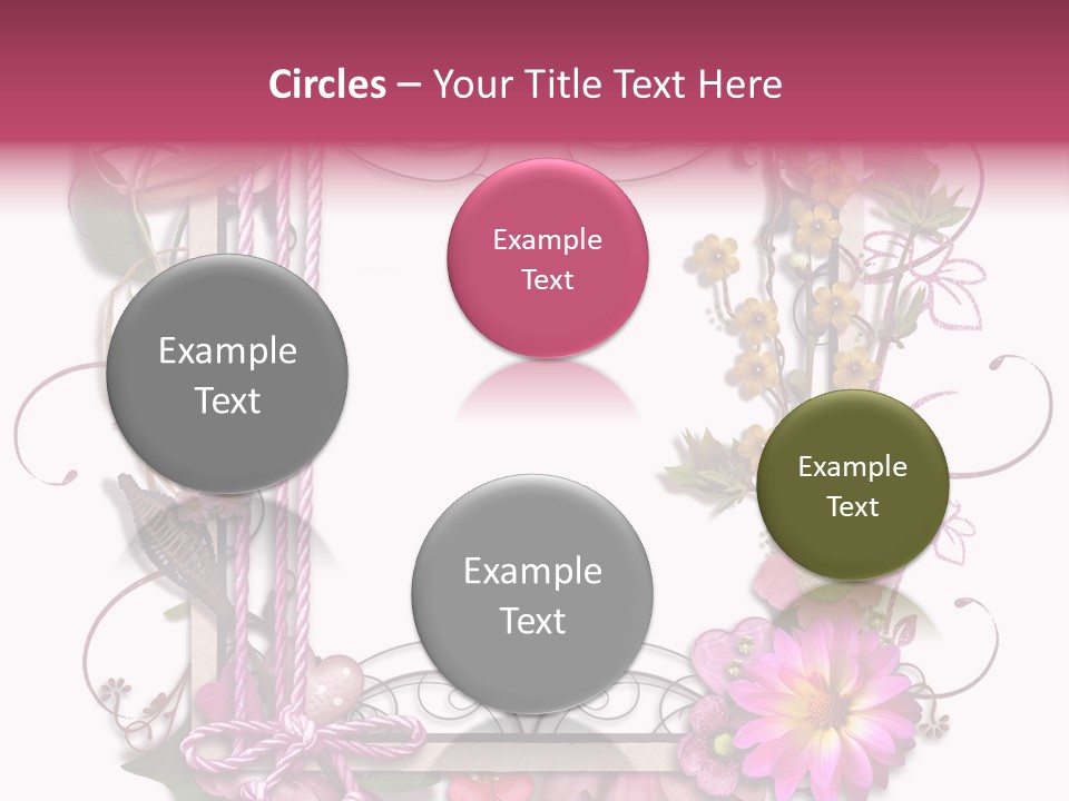 Scrapbooking Erinnerung Fotoalbum PowerPoint Template