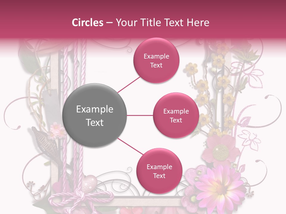 Scrapbooking Erinnerung Fotoalbum PowerPoint Template