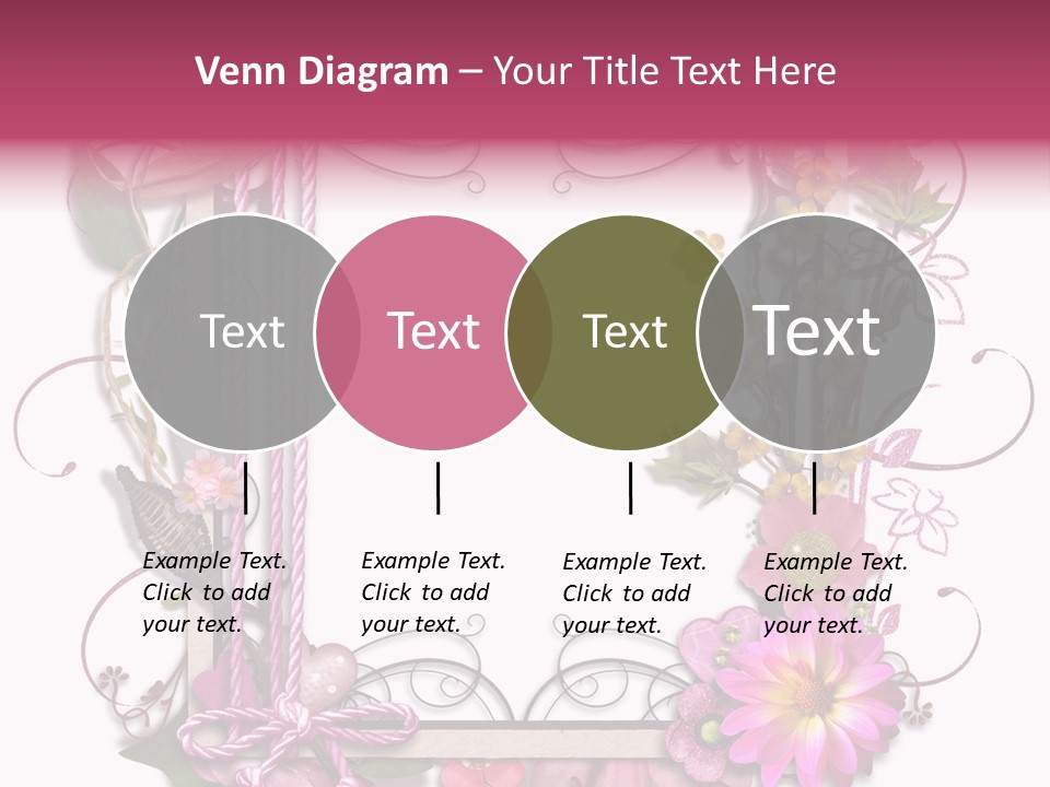 Scrapbooking Erinnerung Fotoalbum PowerPoint Template