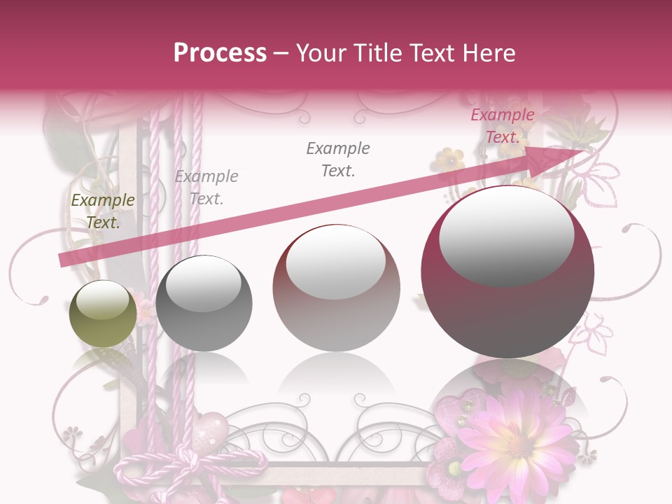 Scrapbooking Erinnerung Fotoalbum PowerPoint Template