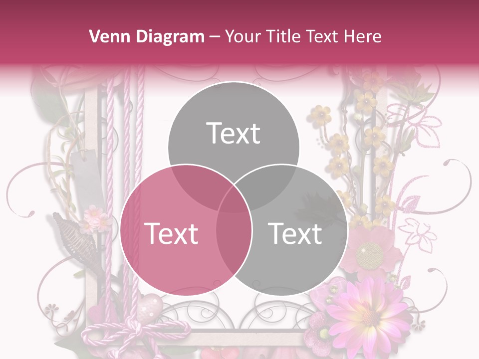 Scrapbooking Erinnerung Fotoalbum PowerPoint Template