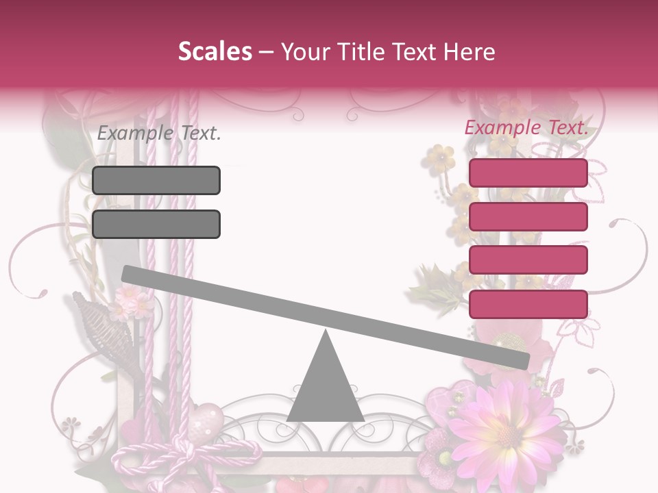 Scrapbooking Erinnerung Fotoalbum PowerPoint Template