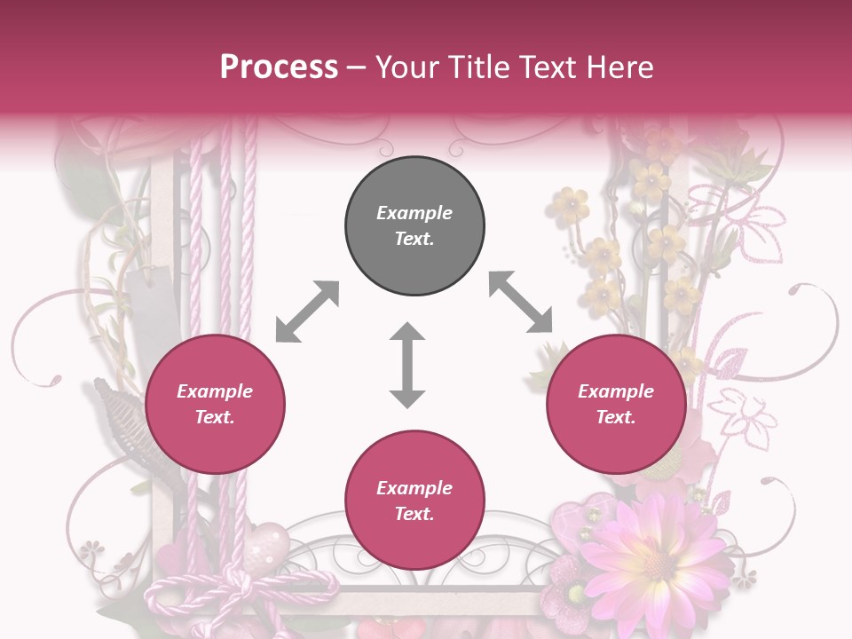 Scrapbooking Erinnerung Fotoalbum PowerPoint Template