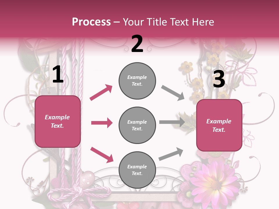 Scrapbooking Erinnerung Fotoalbum PowerPoint Template