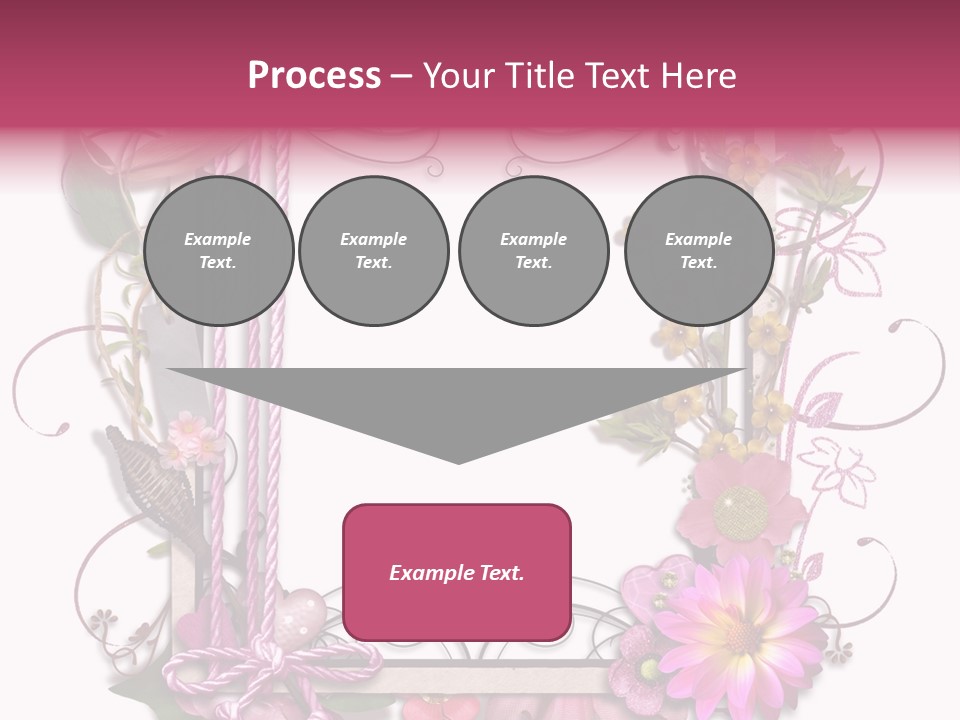 Scrapbooking Erinnerung Fotoalbum PowerPoint Template