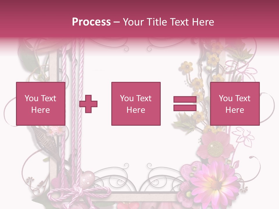 Scrapbooking Erinnerung Fotoalbum PowerPoint Template