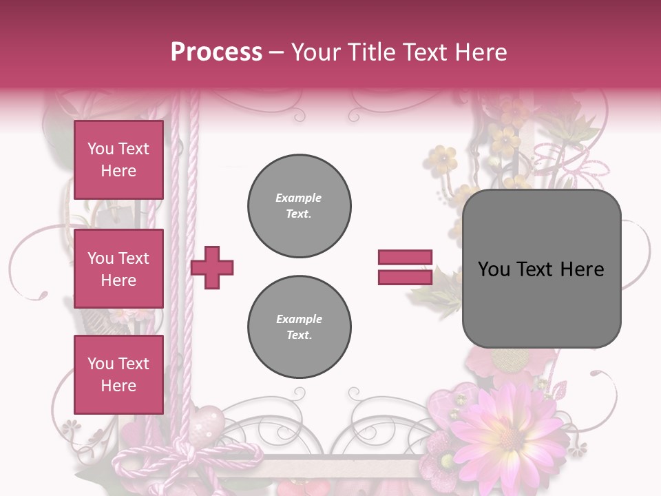 Scrapbooking Erinnerung Fotoalbum PowerPoint Template