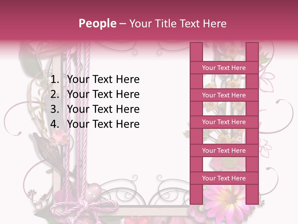 Scrapbooking Erinnerung Fotoalbum PowerPoint Template