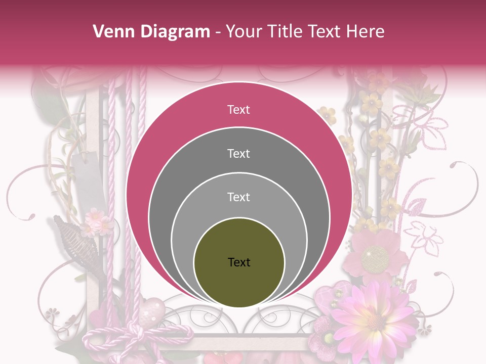 Scrapbooking Erinnerung Fotoalbum PowerPoint Template