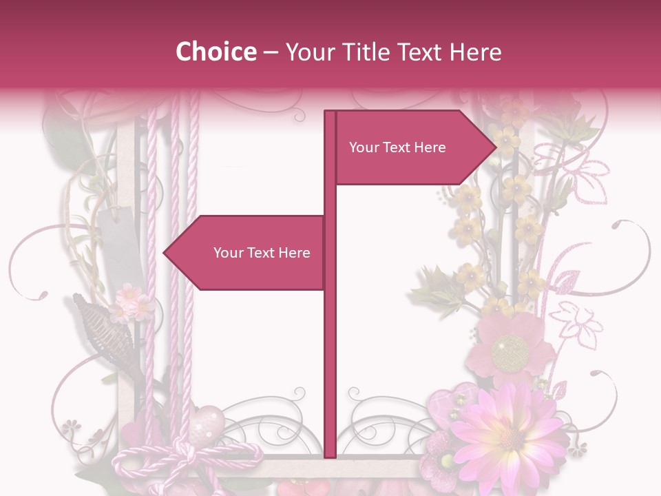 Scrapbooking Erinnerung Fotoalbum PowerPoint Template