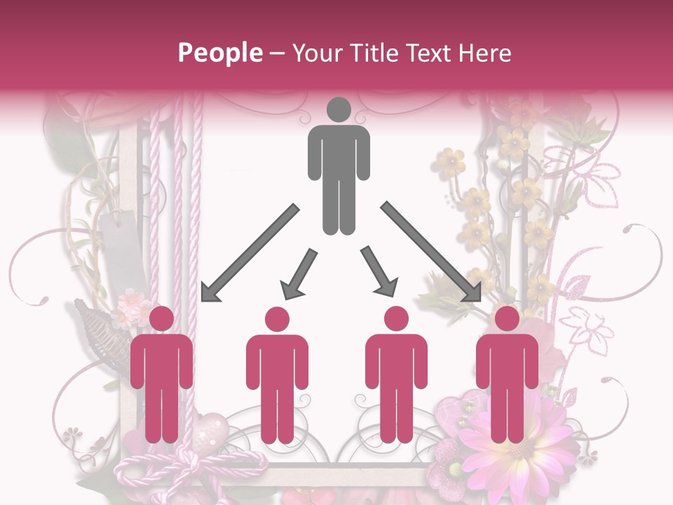 Scrapbooking Erinnerung Fotoalbum PowerPoint Template