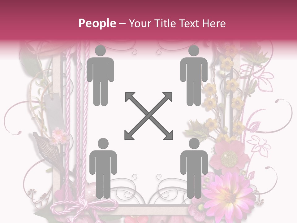 Scrapbooking Erinnerung Fotoalbum PowerPoint Template