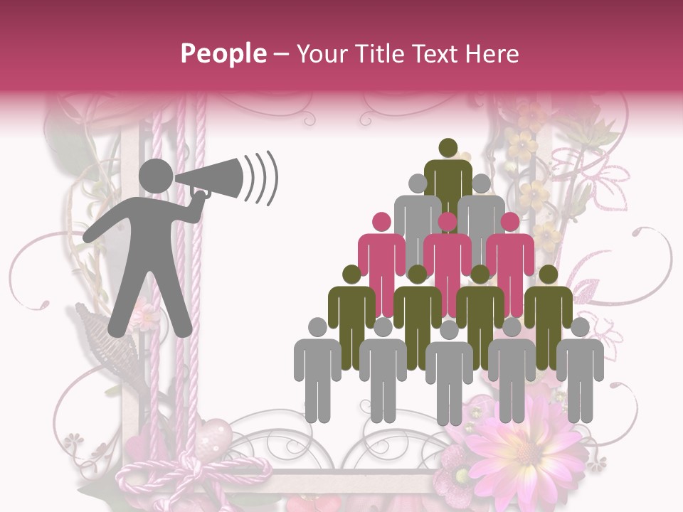 Scrapbooking Erinnerung Fotoalbum PowerPoint Template