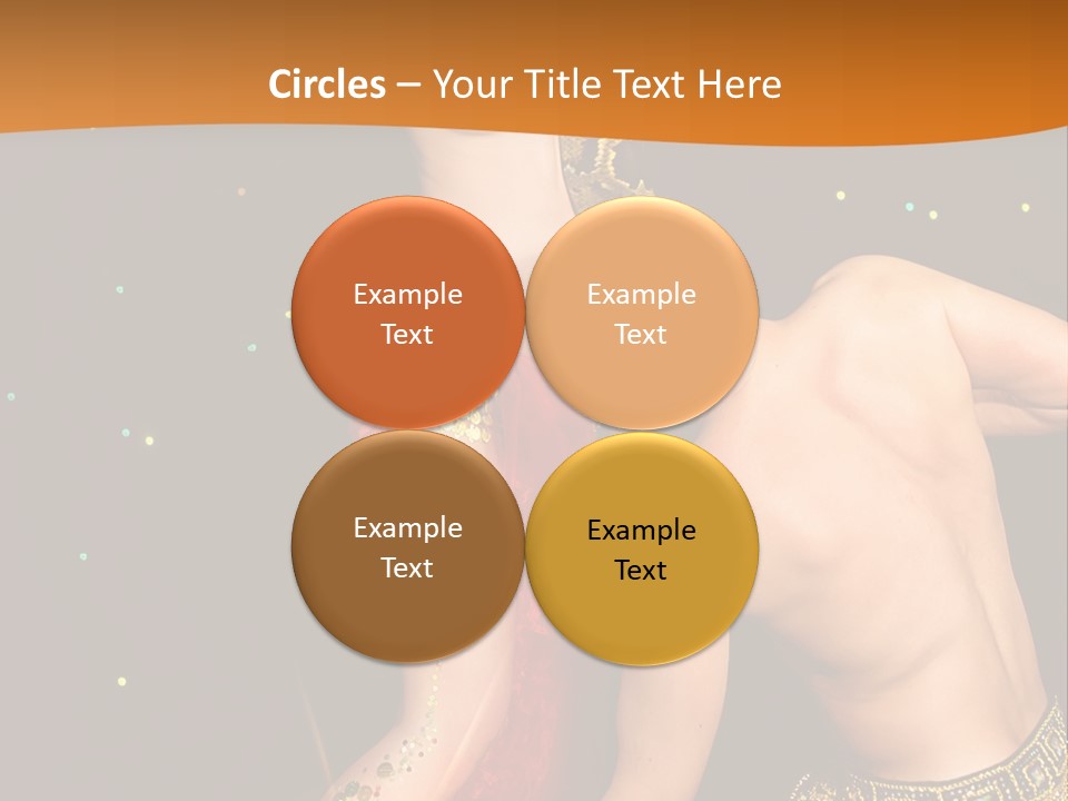 Sexy Lady Brunette PowerPoint Template