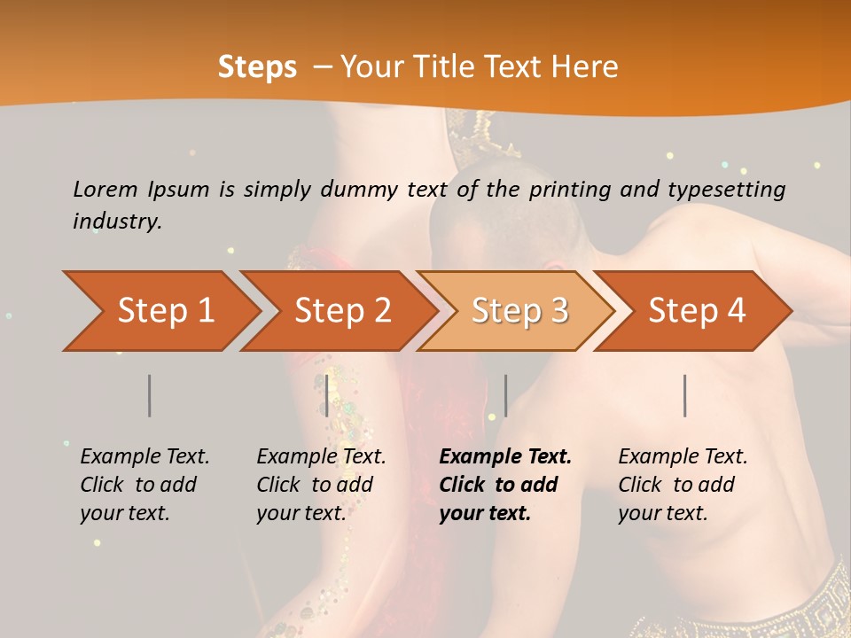 Sexy Lady Brunette PowerPoint Template