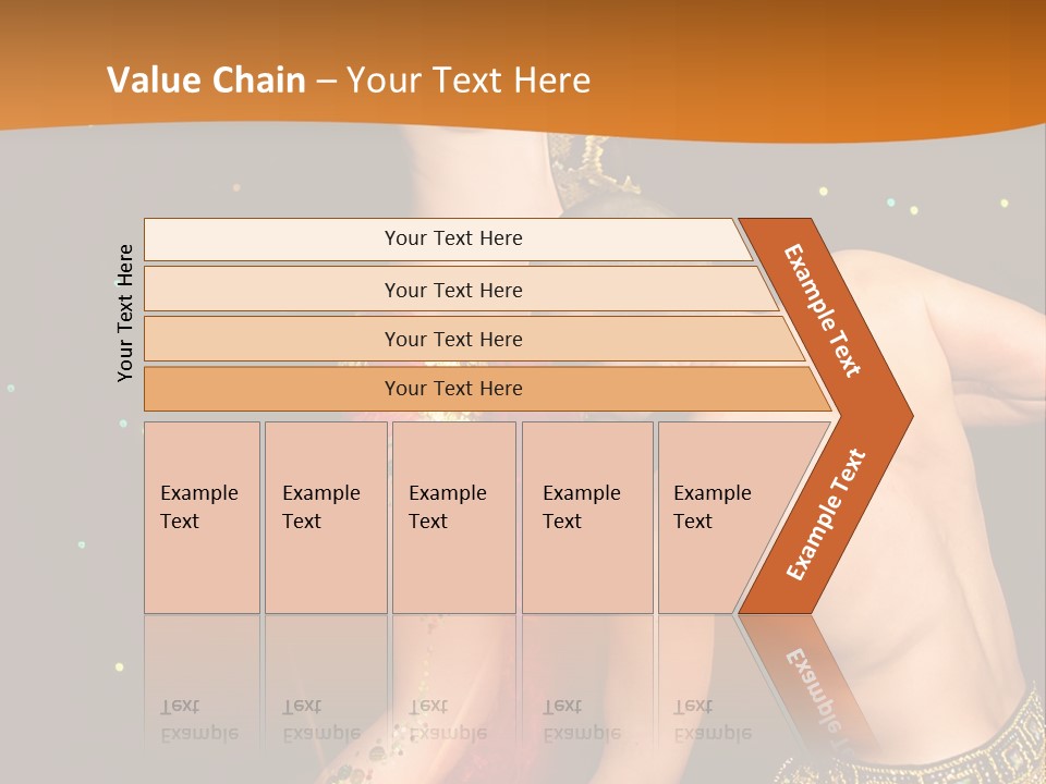 Sexy Lady Brunette PowerPoint Template