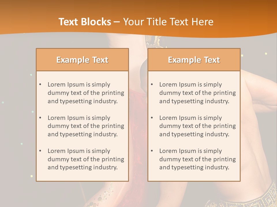 Sexy Lady Brunette PowerPoint Template