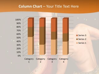 Sexy Lady Brunette PowerPoint Template