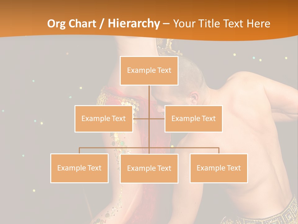 Sexy Lady Brunette PowerPoint Template