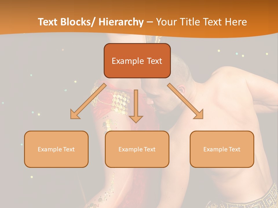 Sexy Lady Brunette PowerPoint Template