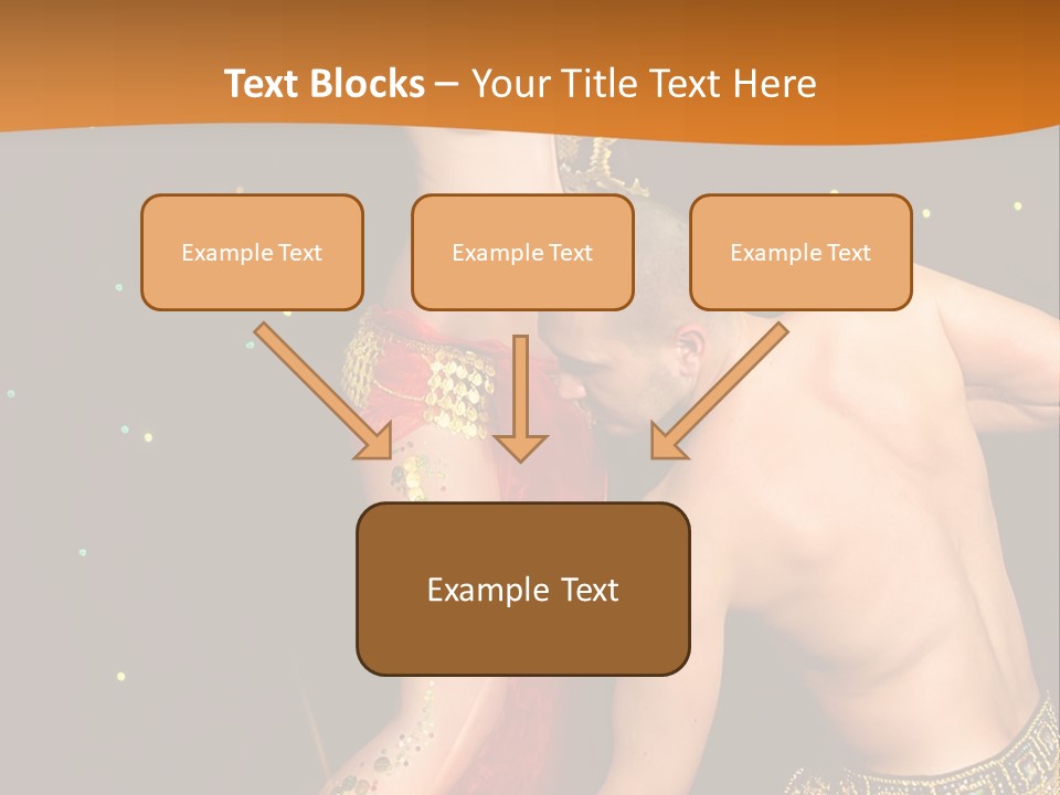 Sexy Lady Brunette PowerPoint Template