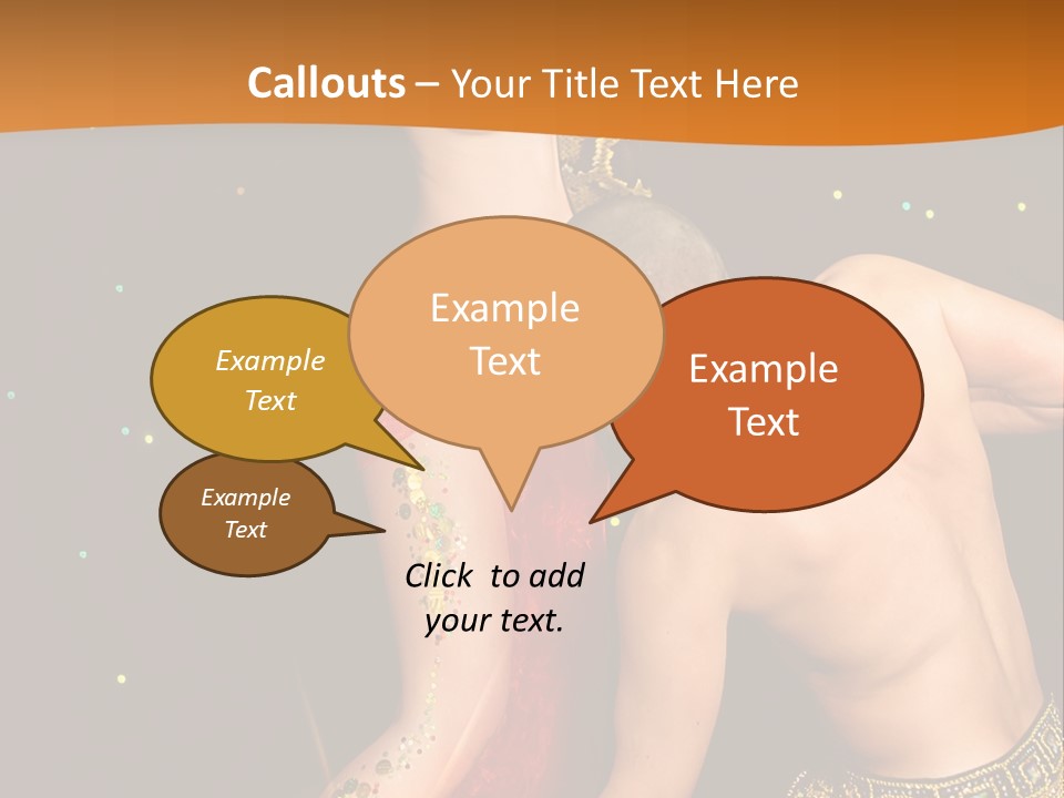 Sexy Lady Brunette PowerPoint Template