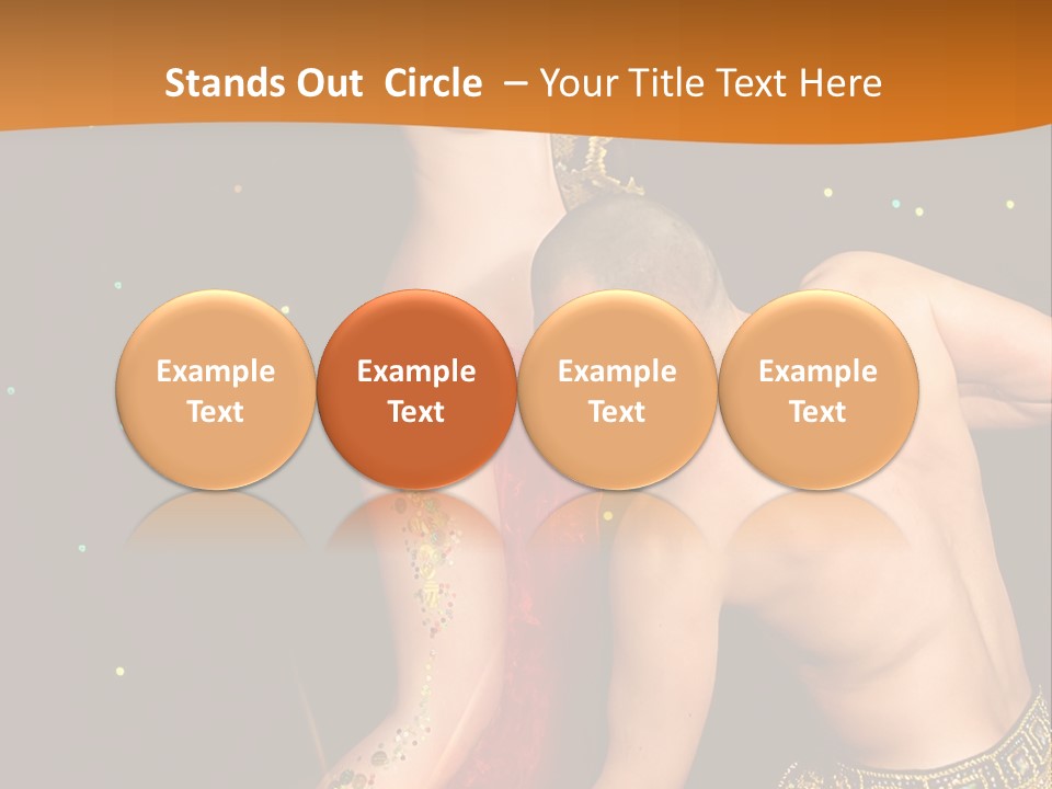 Sexy Lady Brunette PowerPoint Template