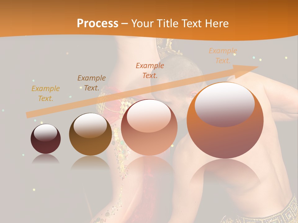 Sexy Lady Brunette PowerPoint Template