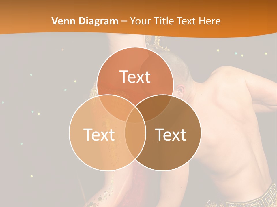 Sexy Lady Brunette PowerPoint Template