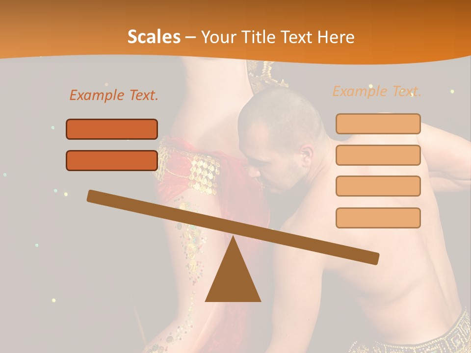 Sexy Lady Brunette PowerPoint Template