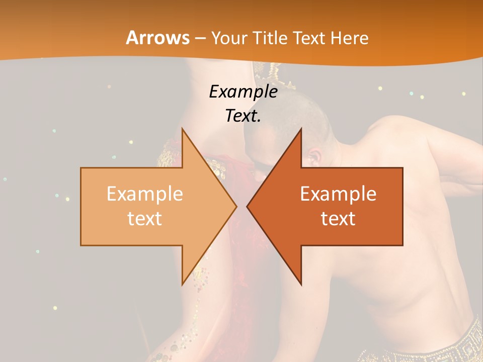 Sexy Lady Brunette PowerPoint Template