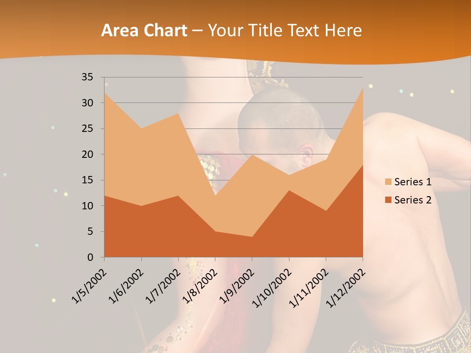 Sexy Lady Brunette PowerPoint Template