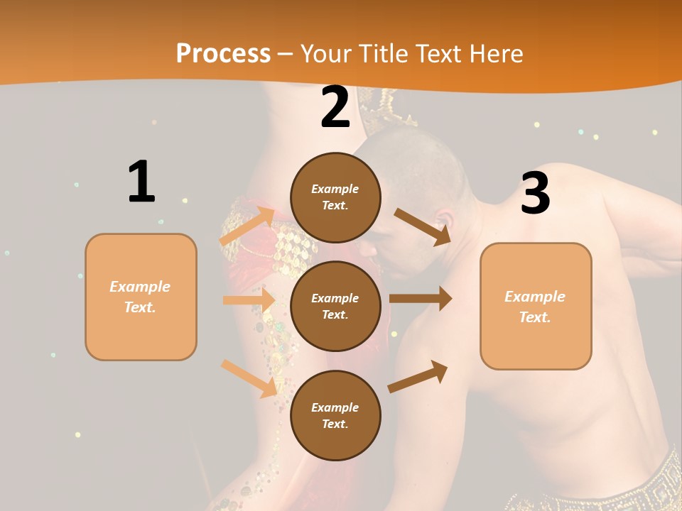 Sexy Lady Brunette PowerPoint Template