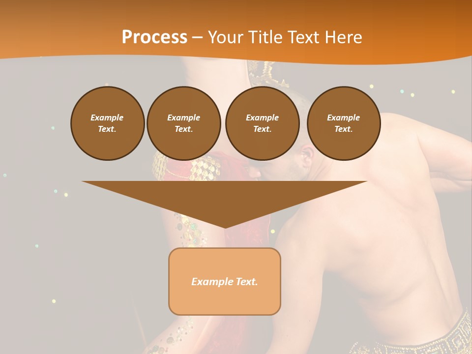 Sexy Lady Brunette PowerPoint Template