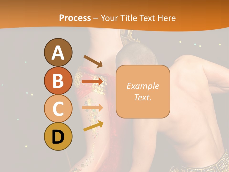 Sexy Lady Brunette PowerPoint Template