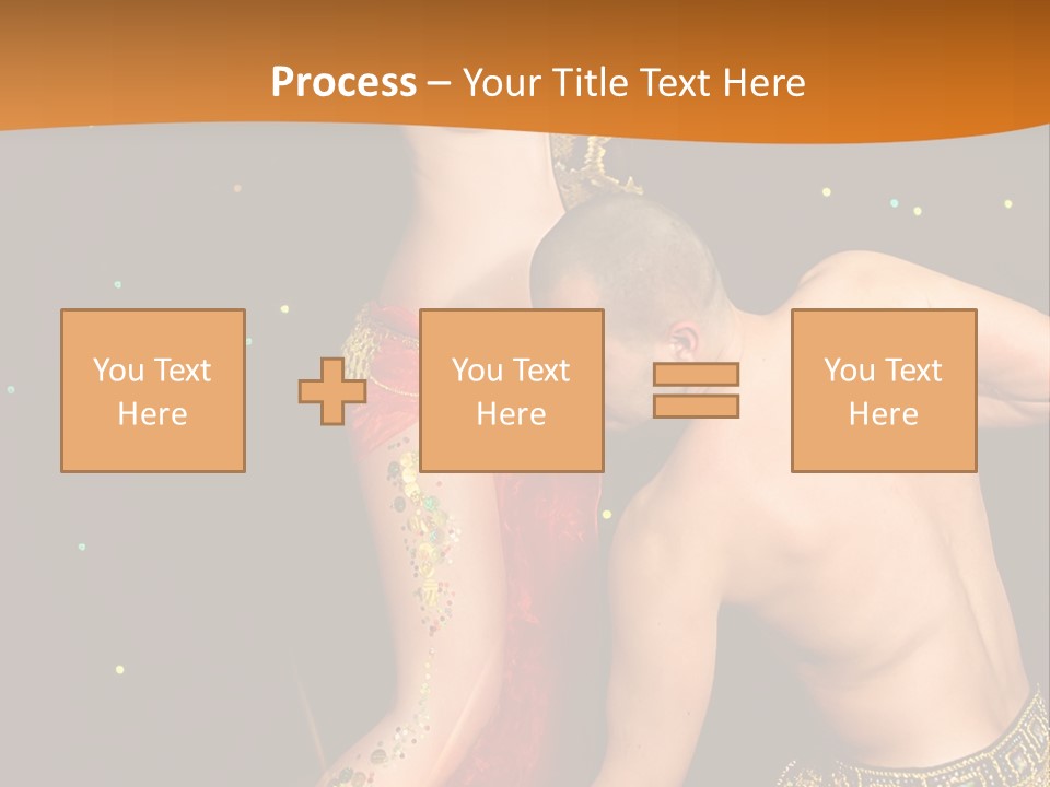 Sexy Lady Brunette PowerPoint Template