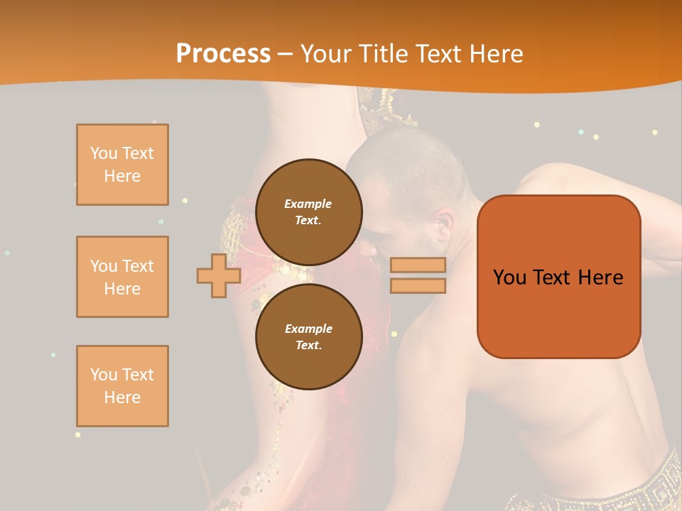 Sexy Lady Brunette PowerPoint Template