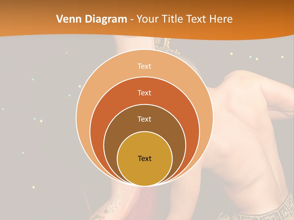 Sexy Lady Brunette PowerPoint Template