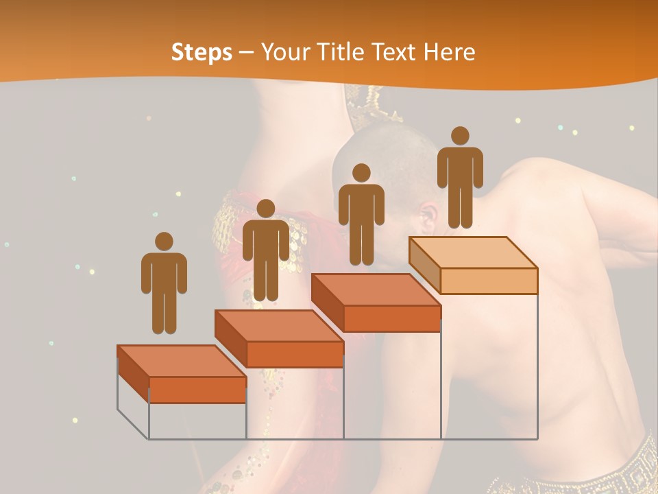 Sexy Lady Brunette PowerPoint Template