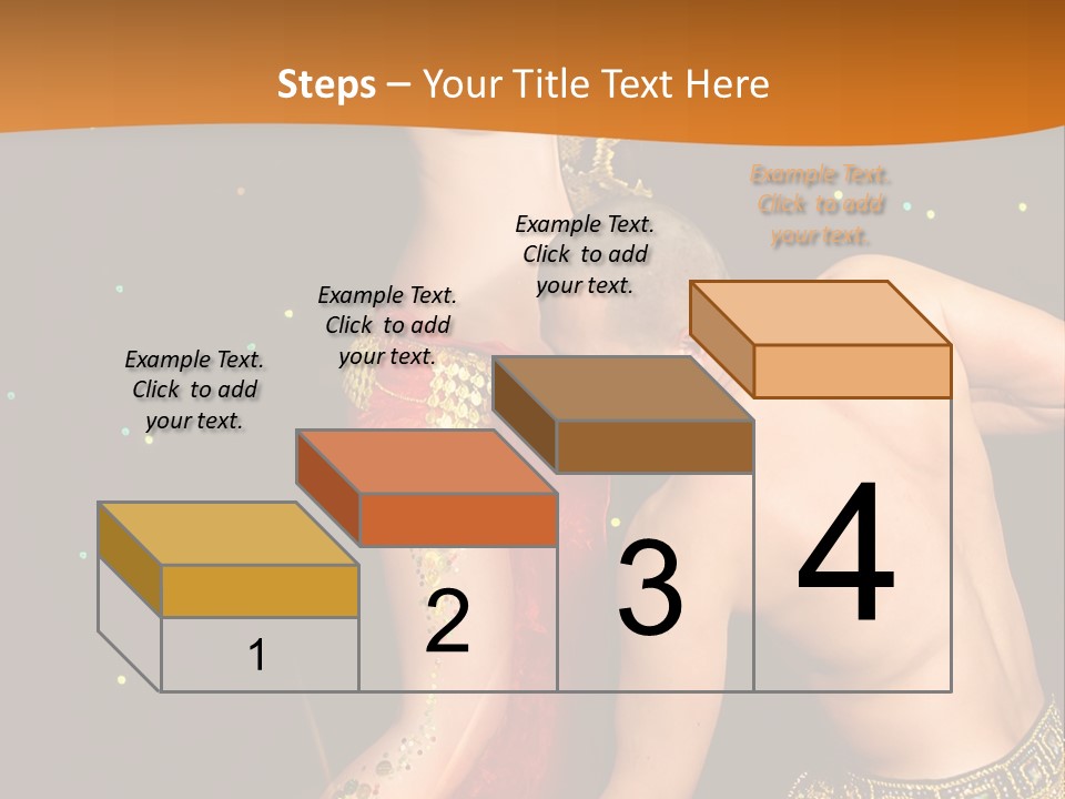 Sexy Lady Brunette PowerPoint Template