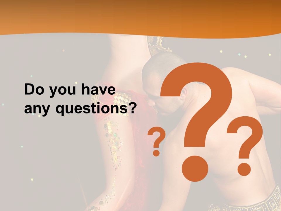 Sexy Lady Brunette PowerPoint Template