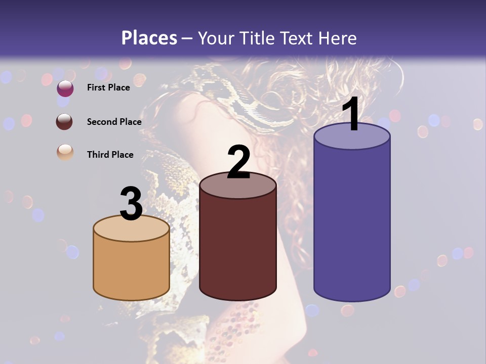 Skin Attractive Model PowerPoint Template