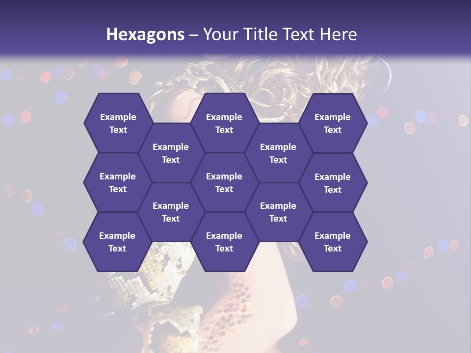 Skin Attractive Model PowerPoint Template